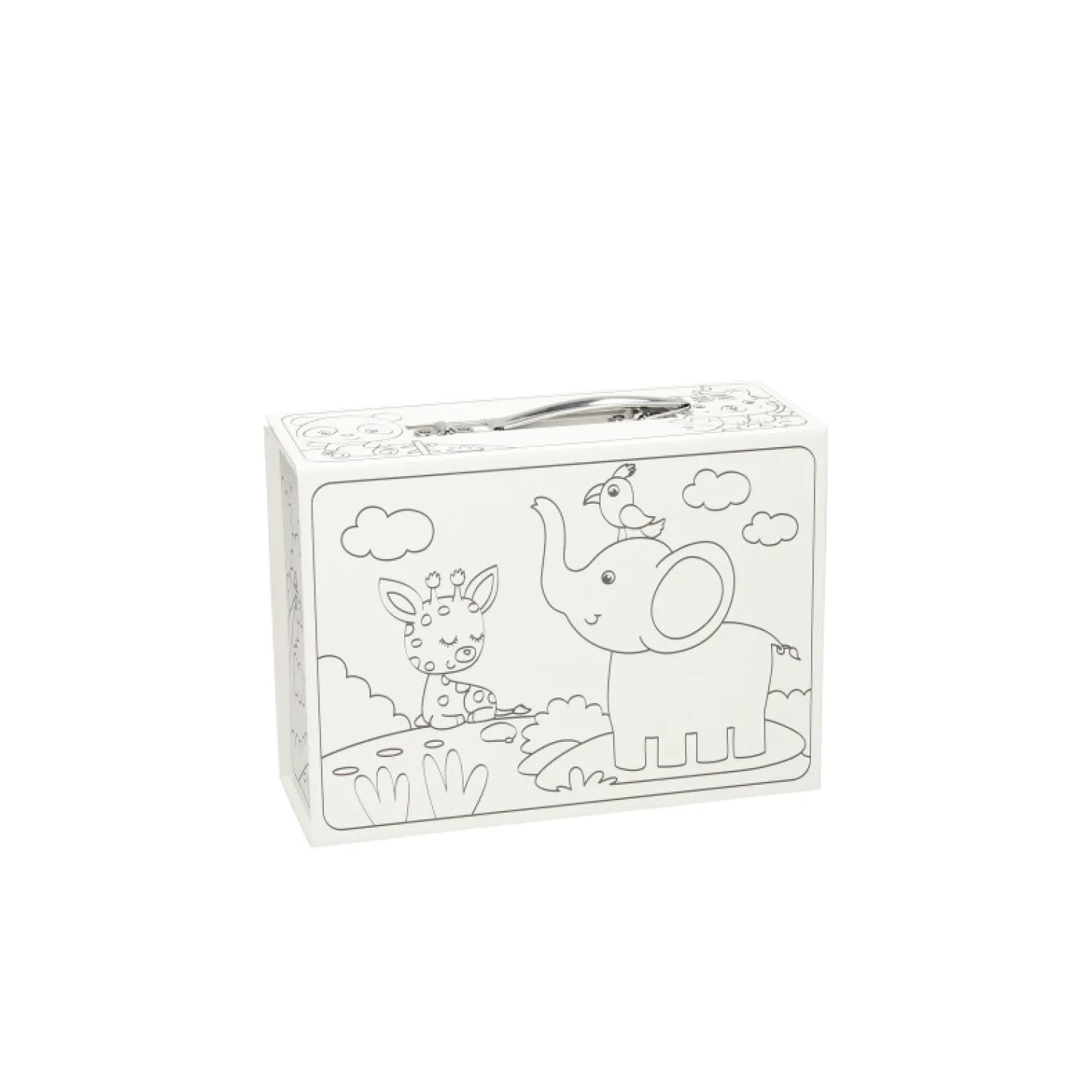 Kleur je eigen Koffertje met Dieren-Wins Holland Clearance