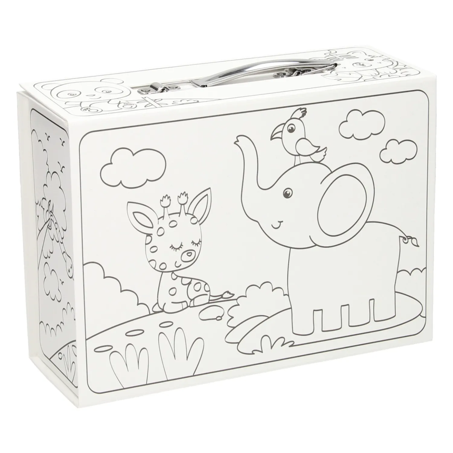 Kleur je eigen Koffertje met Dieren-Wins Holland Clearance