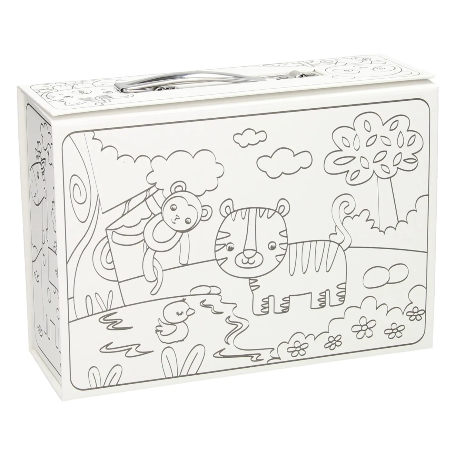 Kleur je eigen Koffertje met Dieren-Wins Holland Clearance