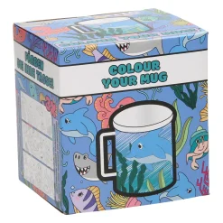 Duckiez Kleur je eigen Mok Onderwaterwereld New