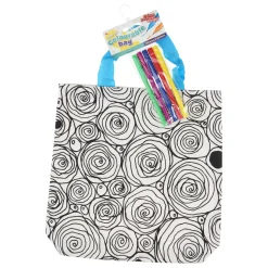 Kleur je eigen Tas - Mandala/Rozen- Best