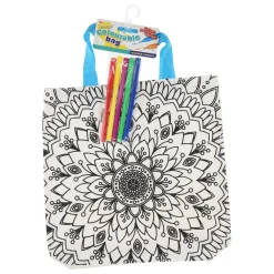 Kleur je eigen Tas - Mandala/Rozen- Best