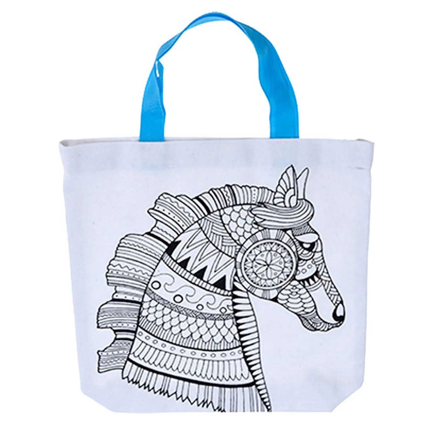 Kleur je eigen Tas - Vlinder / Paard Clearance