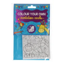 Kleur je eigen Uitnodigingskaarten met Envelop, 12st>Wins Holland Clearance