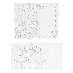 Kleur je eigen Uitnodigingskaarten met Envelop, 12st>Wins Holland Clearance