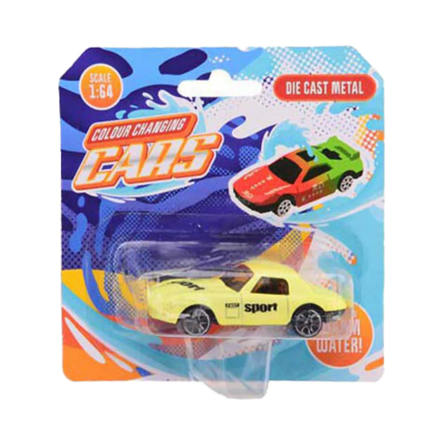 Kleur Veranderende Die-cast Raceauto-Johntoy Clearance