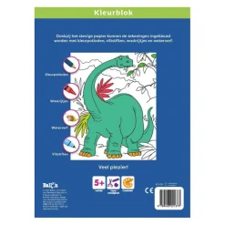 Standaard Uitgeverij Kleurblok Dinosaurussen 5+ Best