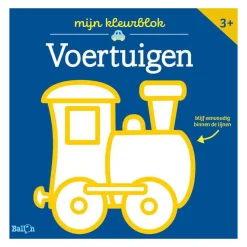Kleurblok Junior - Voertuigen Dikke Lijnen 3+-Standaard Uitgeverij Sale