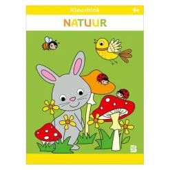 Kleurblok Natuur 4+-Standaard Uitgeverij New