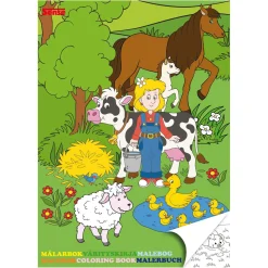 Kleurboek Boerderij-Haza Witbaard