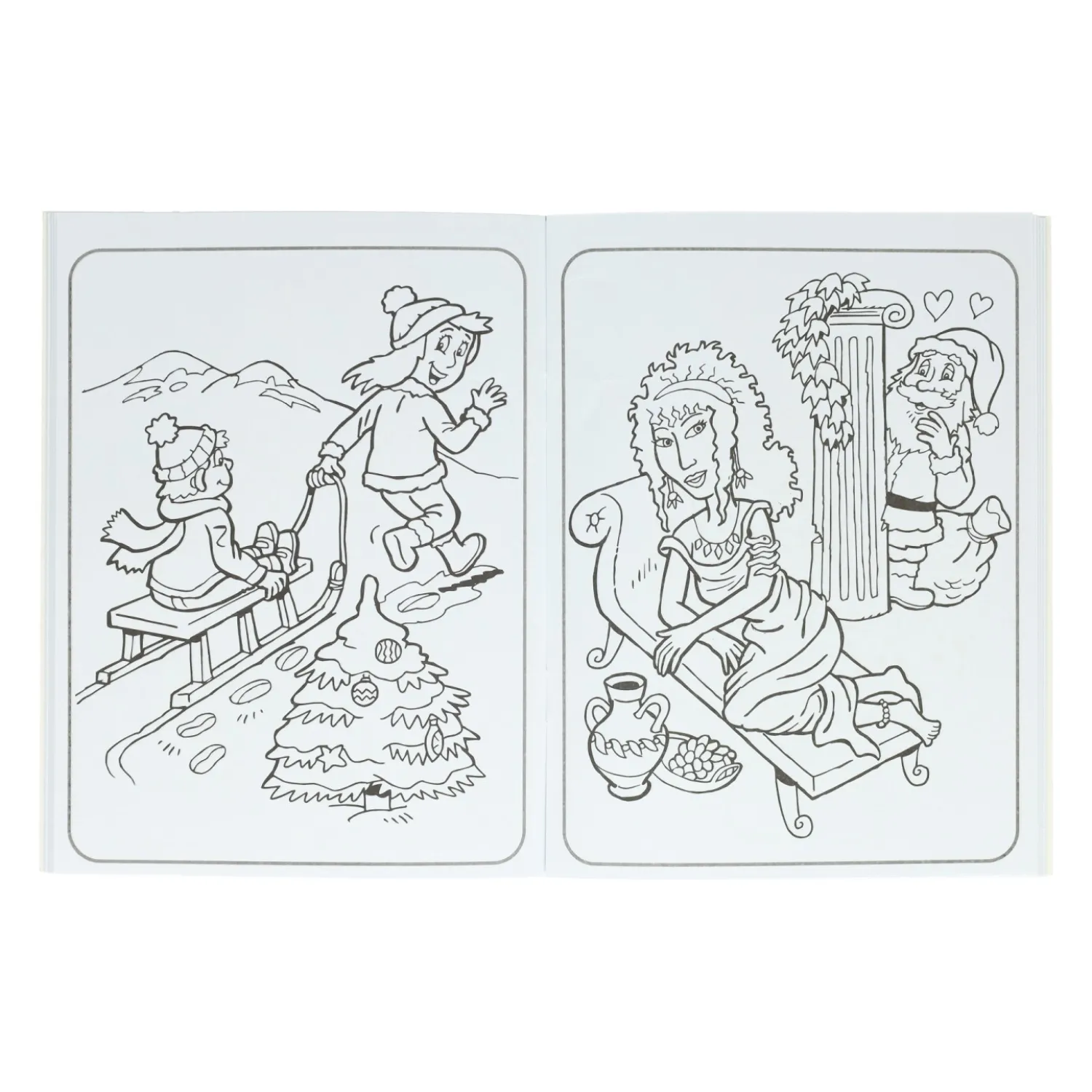 Boek Specials Nederland BV Kleurboek Kerstmis, 64 pag. Outlet