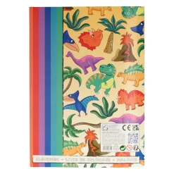 Kleurboek met Stickervel Dinosaurus-Duckiez