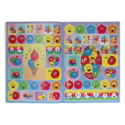 Kleurboek met Stickervel Lachgezicht>Duckiez Best