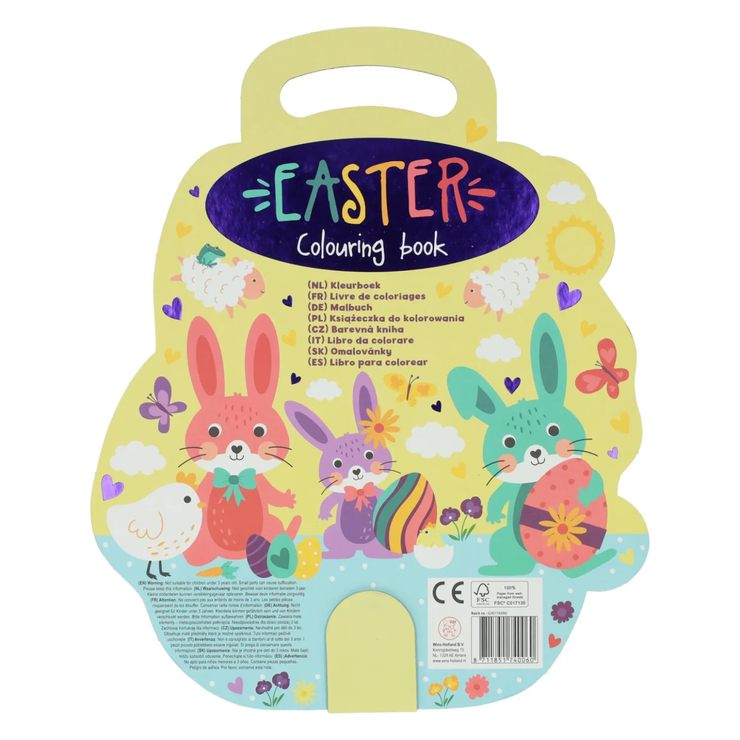 Kleurboek Pasen met Handvat-Wins Holland Sale