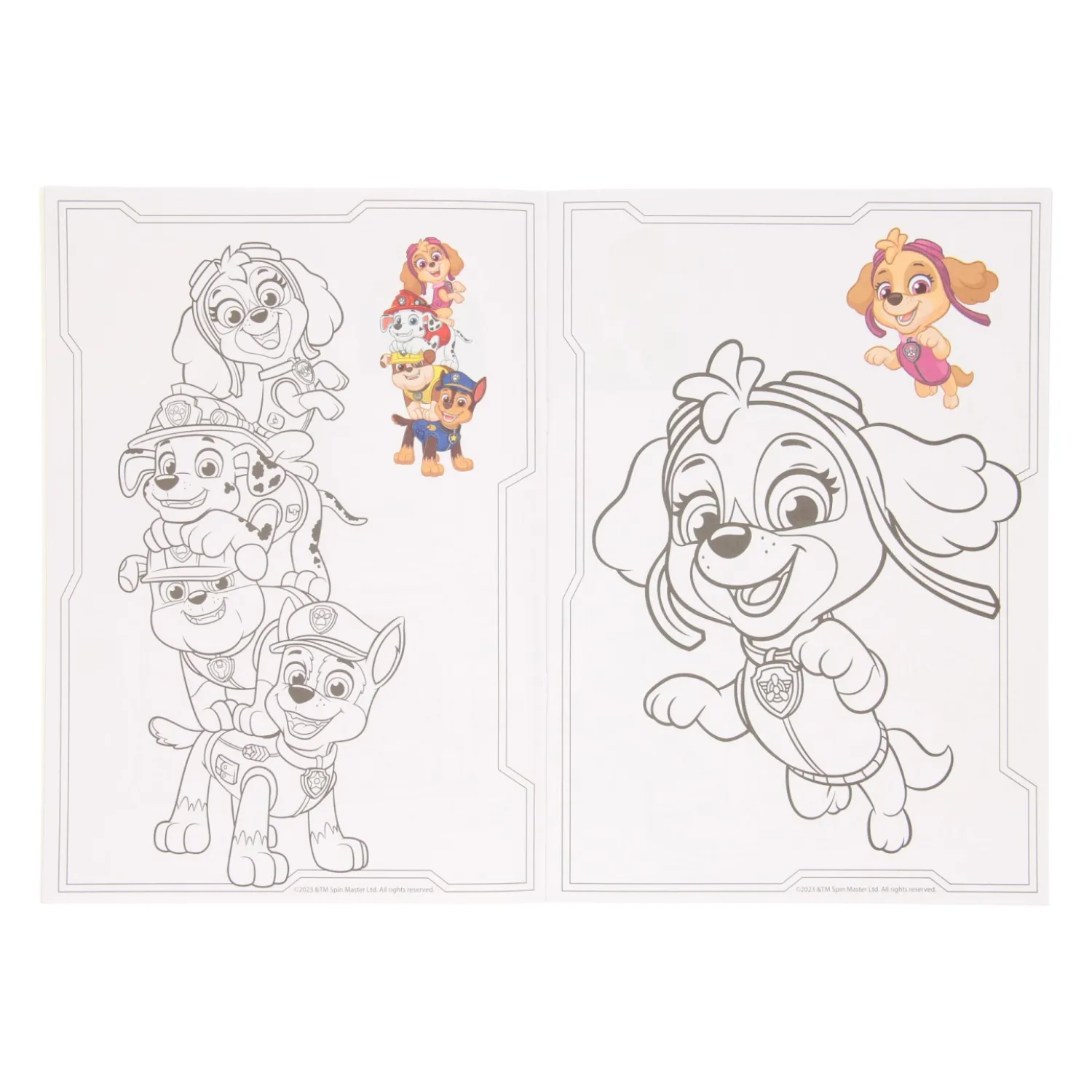 Wins Holland Kleurboek PAW Patrol met Kleurvoorbeelden Sale