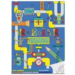 Kleurboek Robot-Haza Witbaard Best