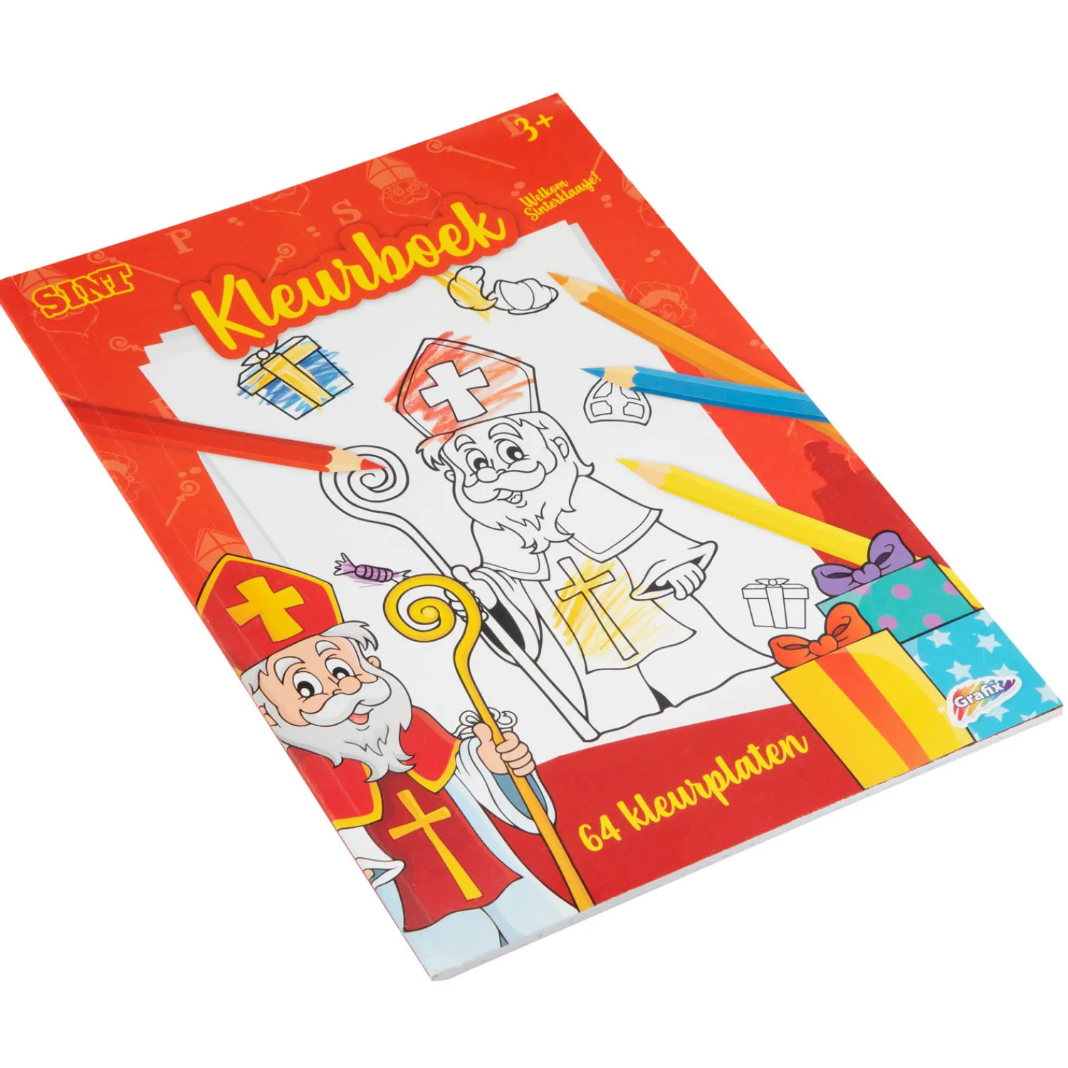 Kleurboek Sinterklaas-Grafix New