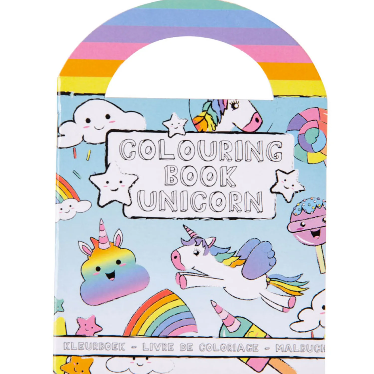 Duckiez Kleurboekje met Stickers Eenhoorn Clearance