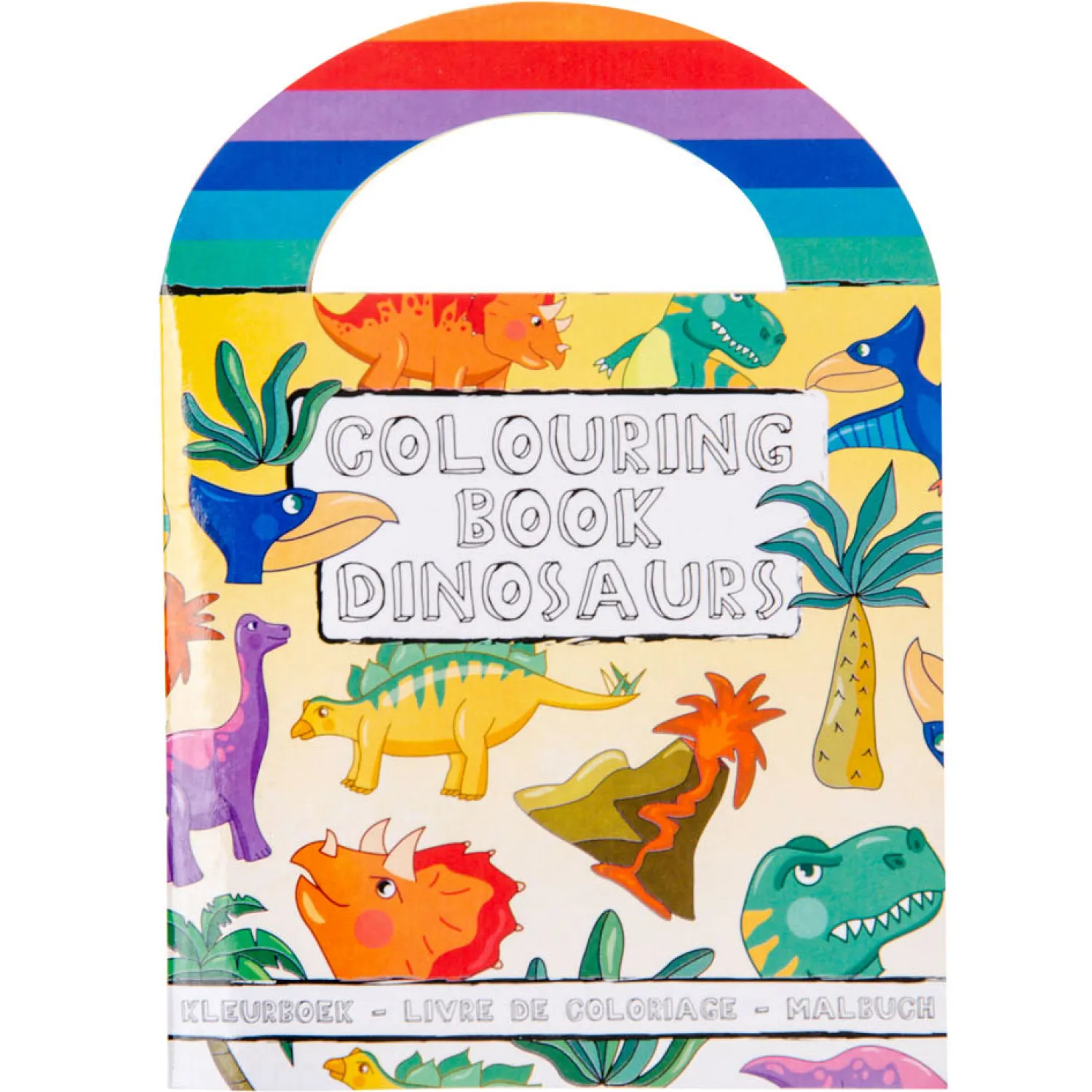 Duckiez Kleurboekje met Stickers Dinosaurus Best