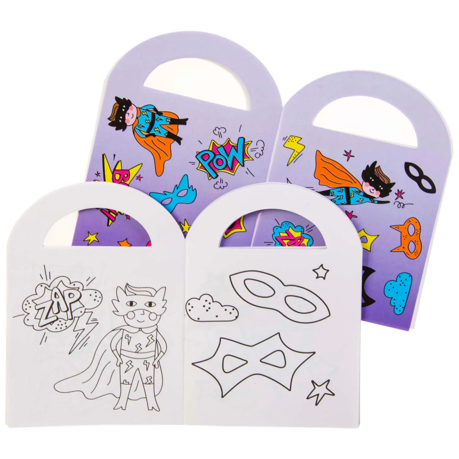 Kleurboekje met Stickers Superhero-Duckiez Online