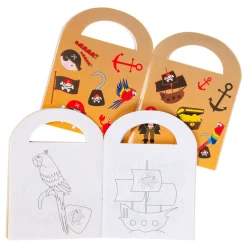 Kleurboekje met Stickers Piraat>Duckiez
