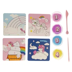 Kleuren met Putty op Nummer Eenhoorn-Johntoy Clearance