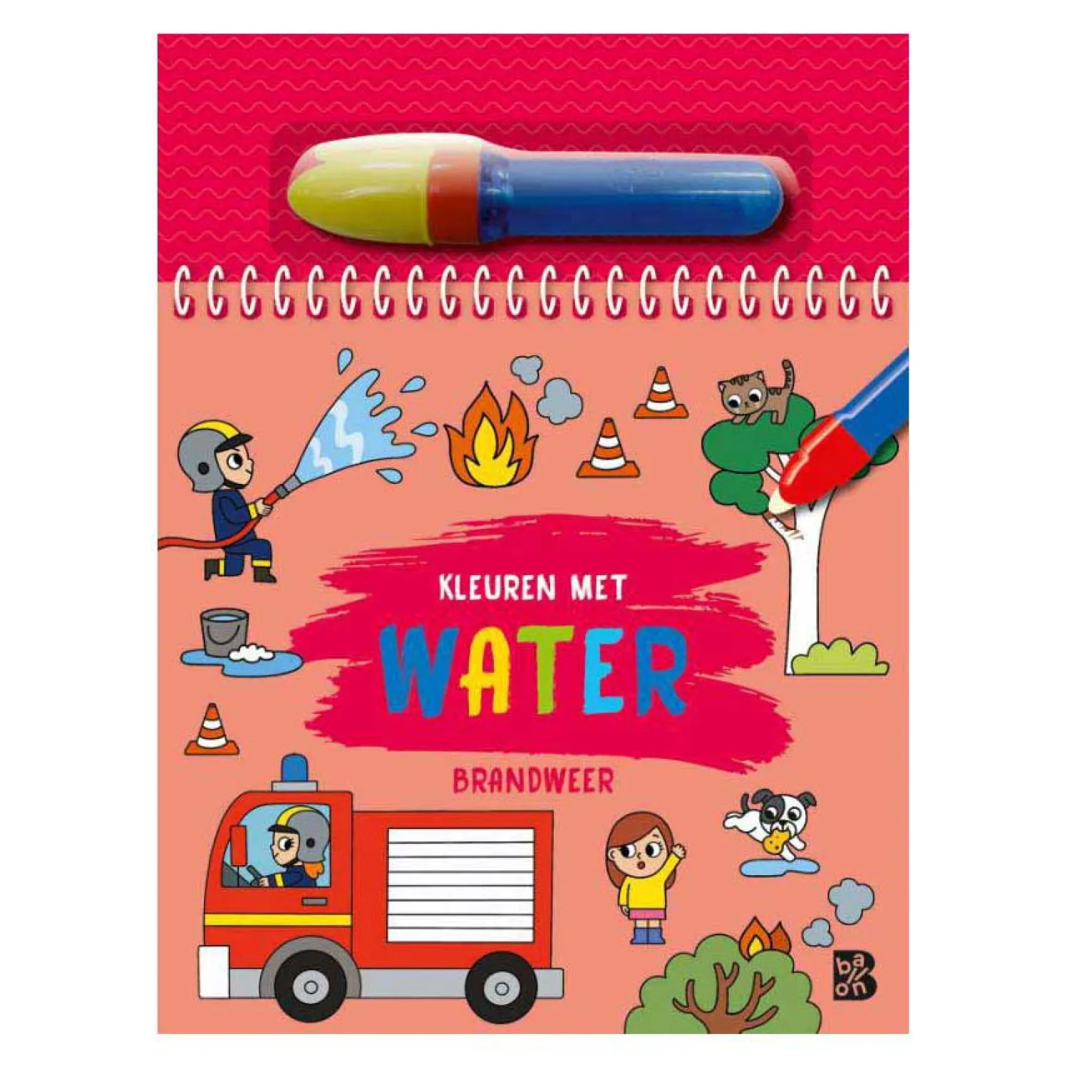 Kleuren met Water - Brandweer>Standaard Uitgeverij