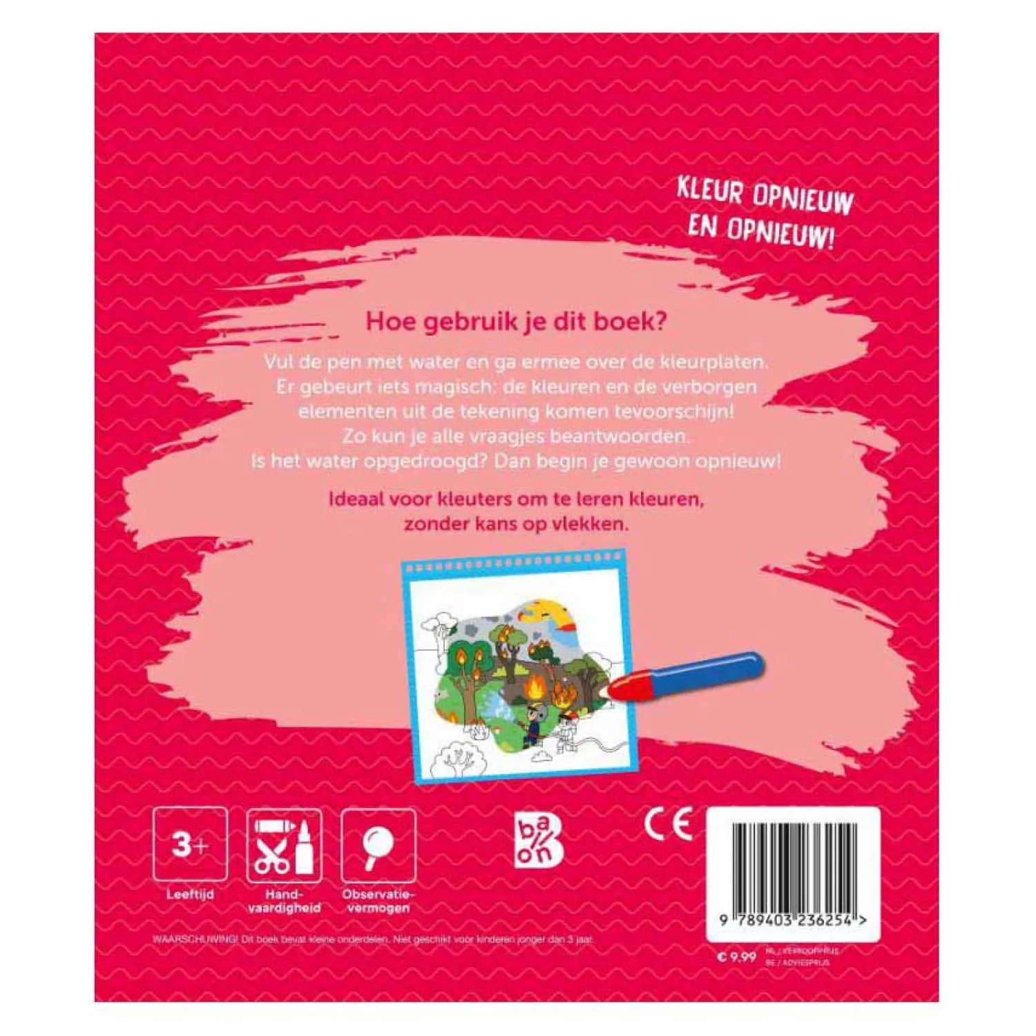 Kleuren met Water - Brandweer>Standaard Uitgeverij