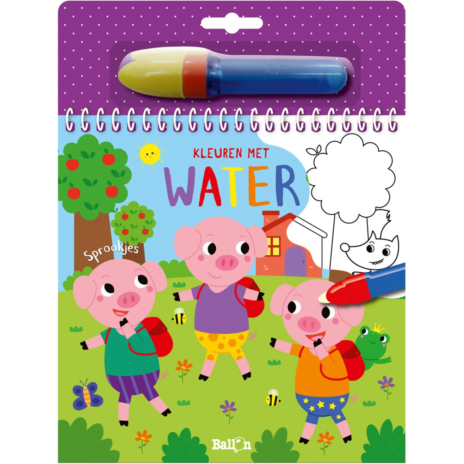 Kleuren met Water - Sprookjes>Standaard Uitgeverij Hot