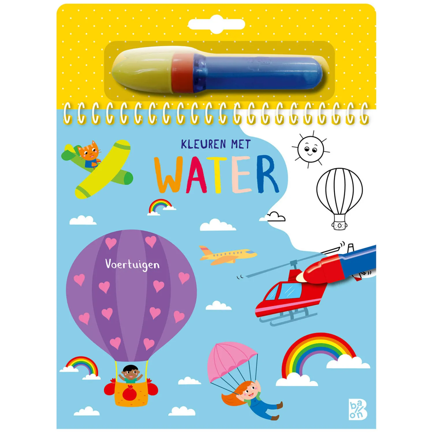 Standaard Uitgeverij Kleuren met Water - Voertuigen Clearance