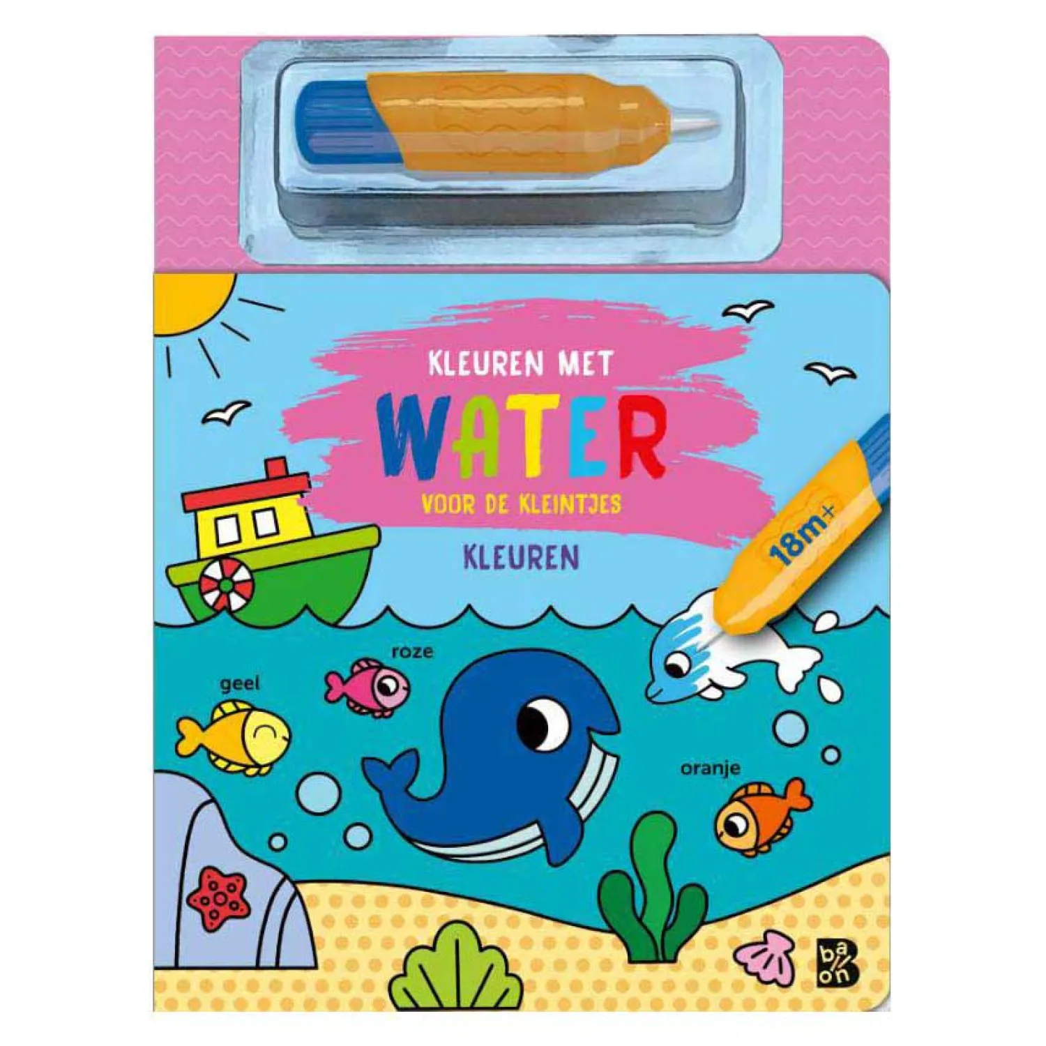 Standaard Uitgeverij Kleuren met Water Voor de Kleintjes Kleuren 18m+