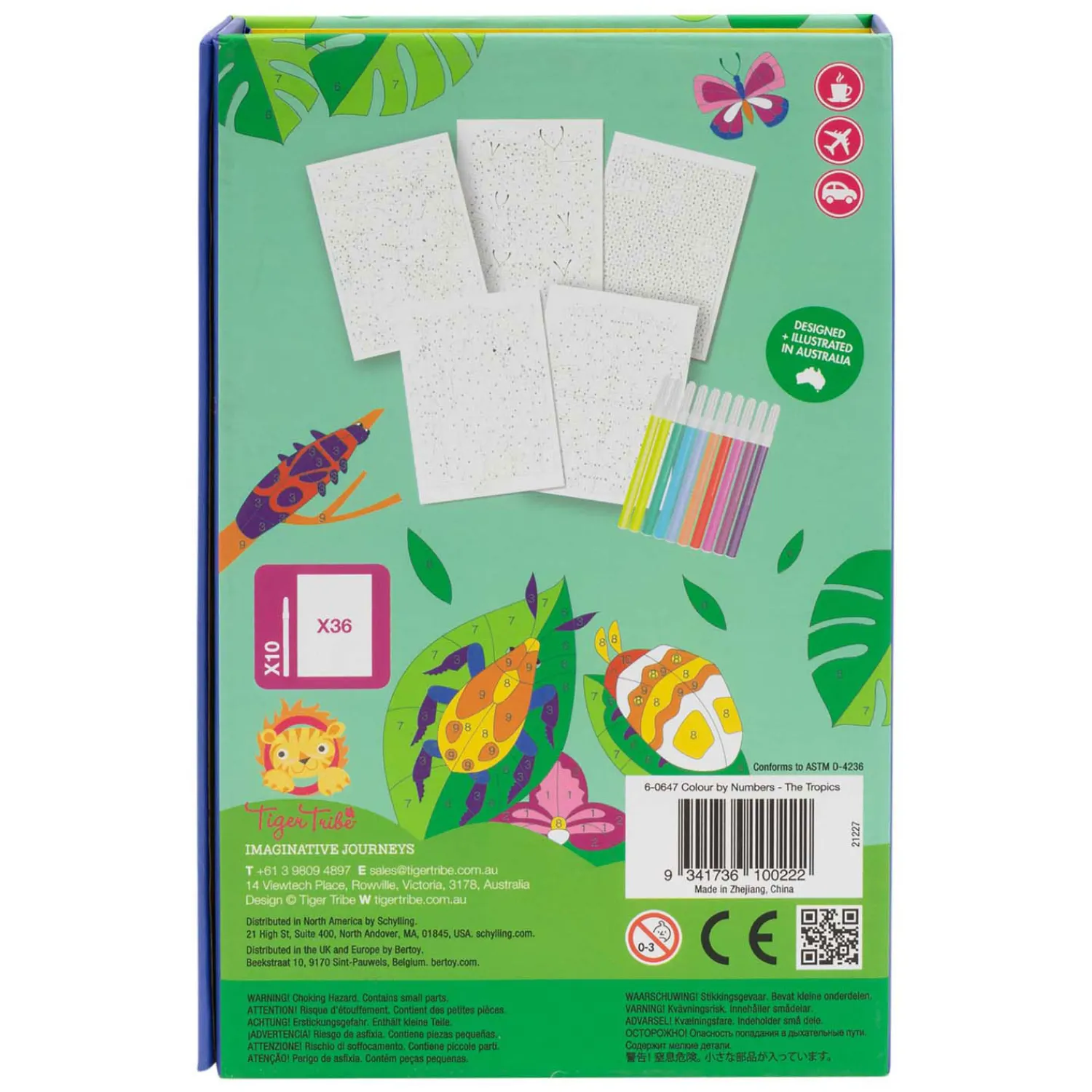 Selecta Kleuren op Nummer - De Tropen Online