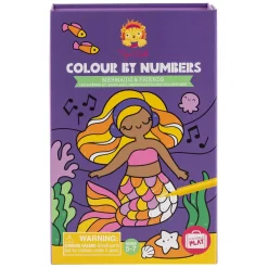 Kleuren op Nummer - Zeemeerminnen en Vrienden-Selecta Discount