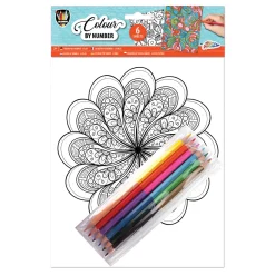 Kleuren op Nummer A4 - Mandala>Grafix Sale