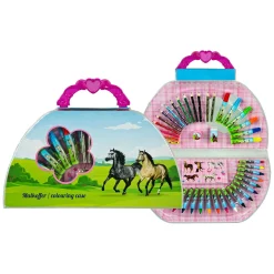 Kleurkoffer Paarden, 51dlg.-Undercover Discount