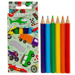 Kleurpotloden Voertuigen, 6st.-Duckiez Clearance
