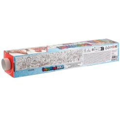 Kleurrol met Print en 6 Kleurpotloden, 250x42cm>Creative Craft Group