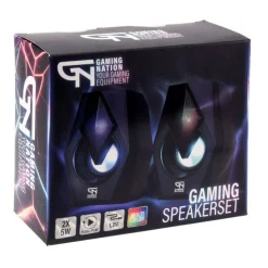 Kleurveranderende Gaming Speakerset, 2dlg.- Online
