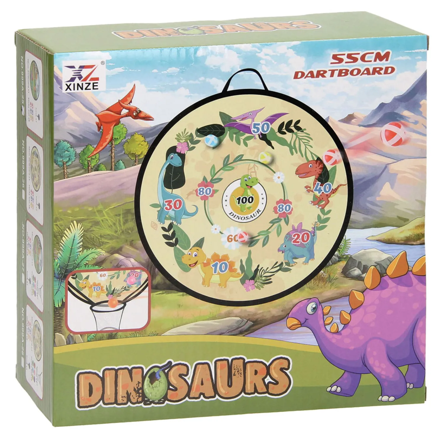 Klittenband Dartset Dinowereld>