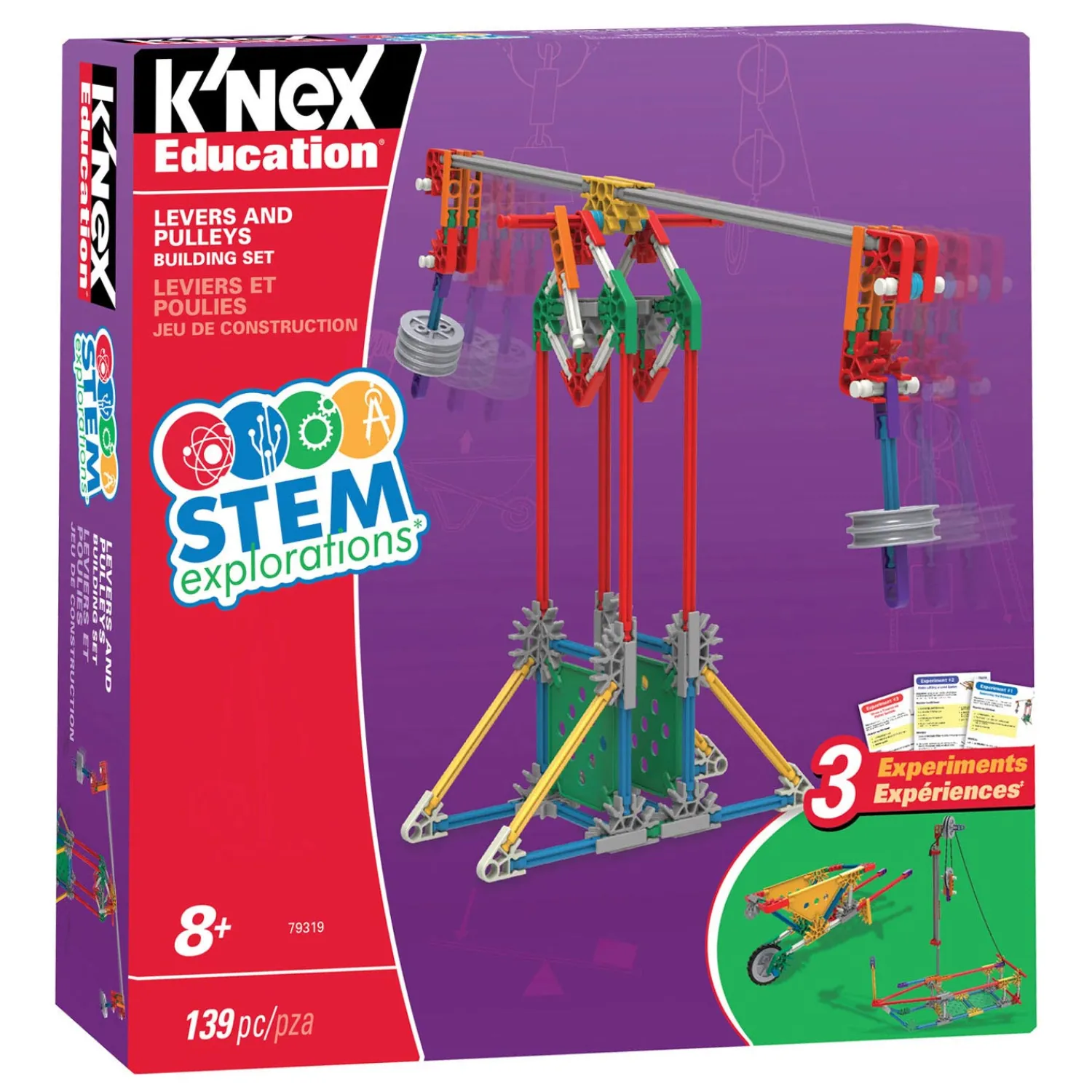 S.T.E.M. Explorations: Levers & Pulleys Building Set-K'Nex