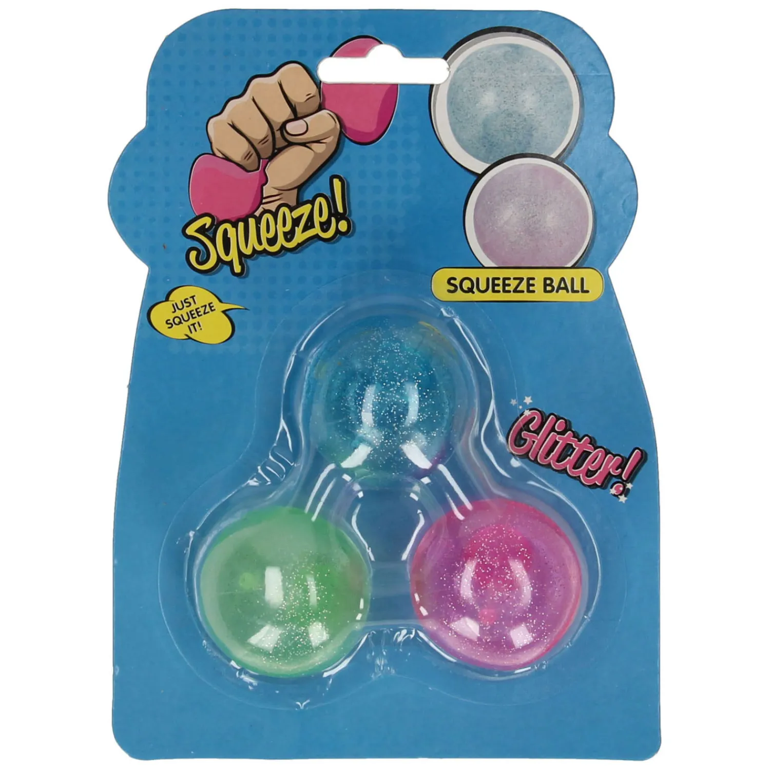 Knijpbal Sticky Kleur, Set van 3- Online
