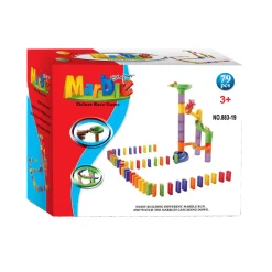 Knikkerbaan & Dominoset, 79dlg.- Outlet