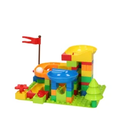 Knikkerbaan Blokjes Bouwset - 101dlg.- Online