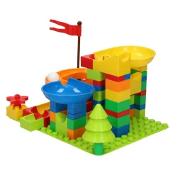 Knikkerbaan Blokjes Bouwset - 101dlg.- Online