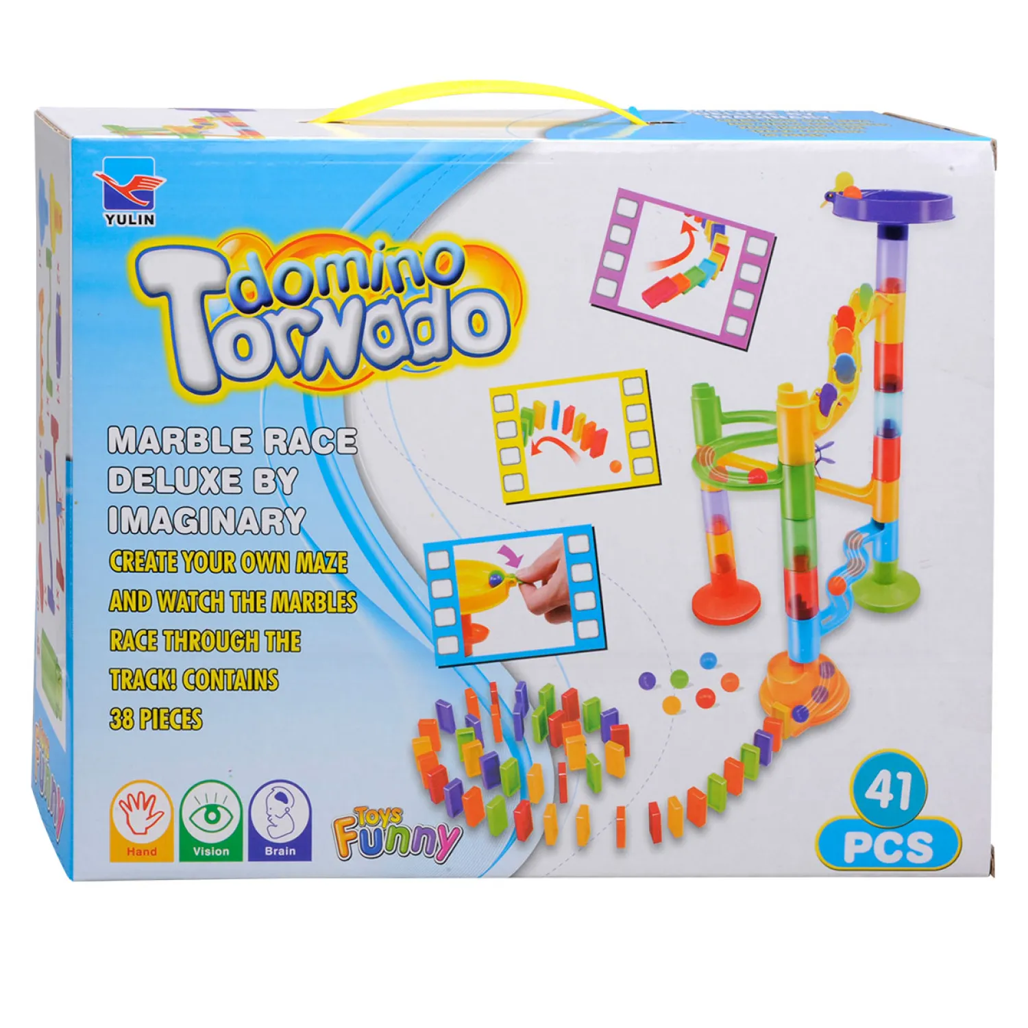 Knikkerbaan met Domino, 41dlg. Sale