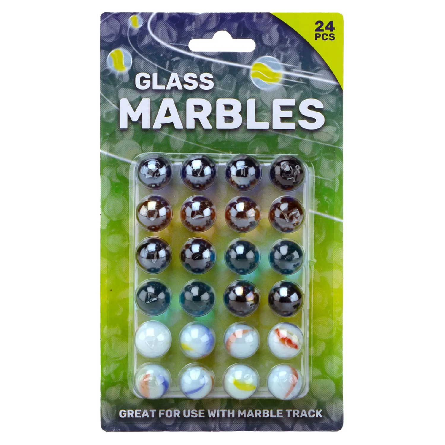 Outdoor Fun Knikkers op Kaart, 24st. Sale