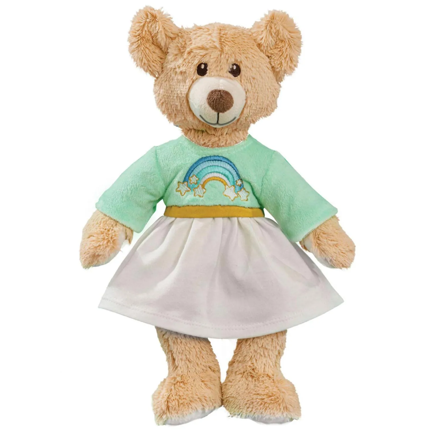 Heless Knuffel Pluche Teddy Rainbow, 22cm