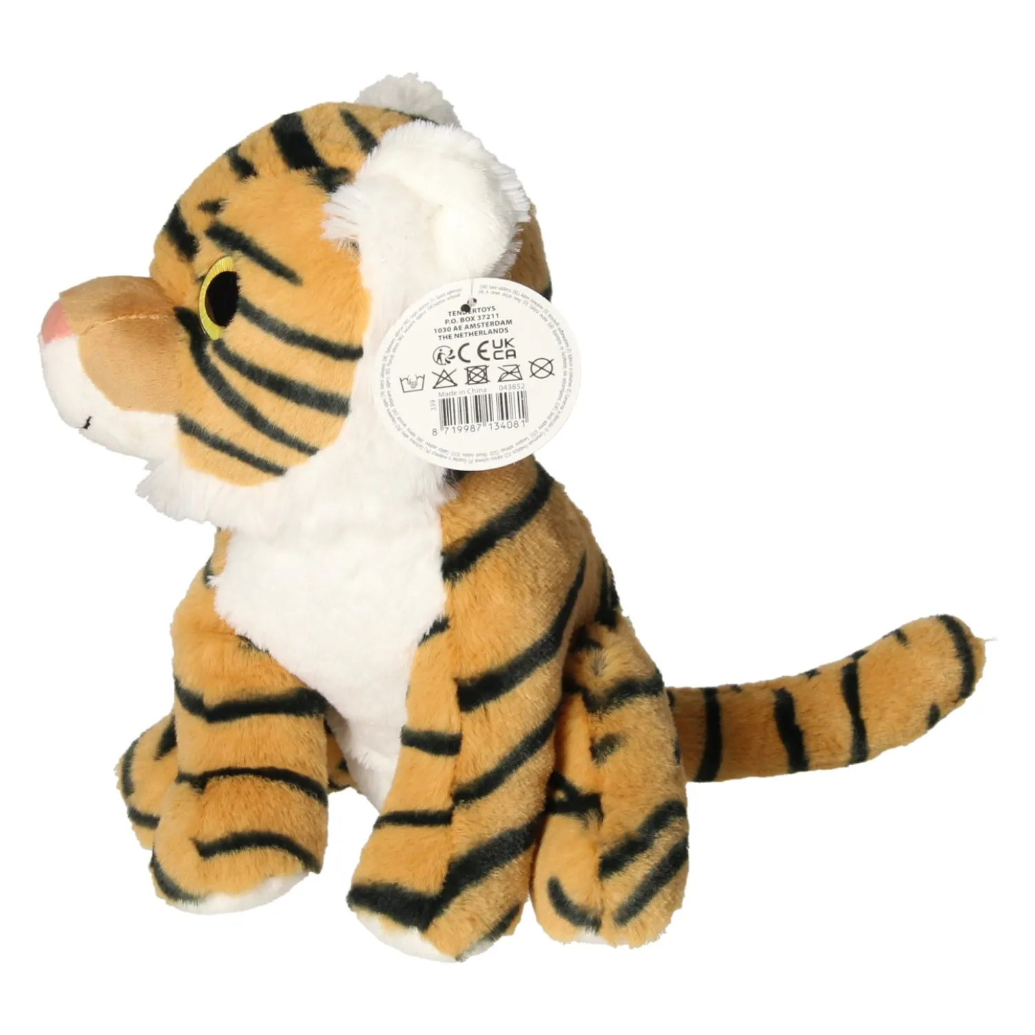 Knuffeldier Pluche - Tijger Best