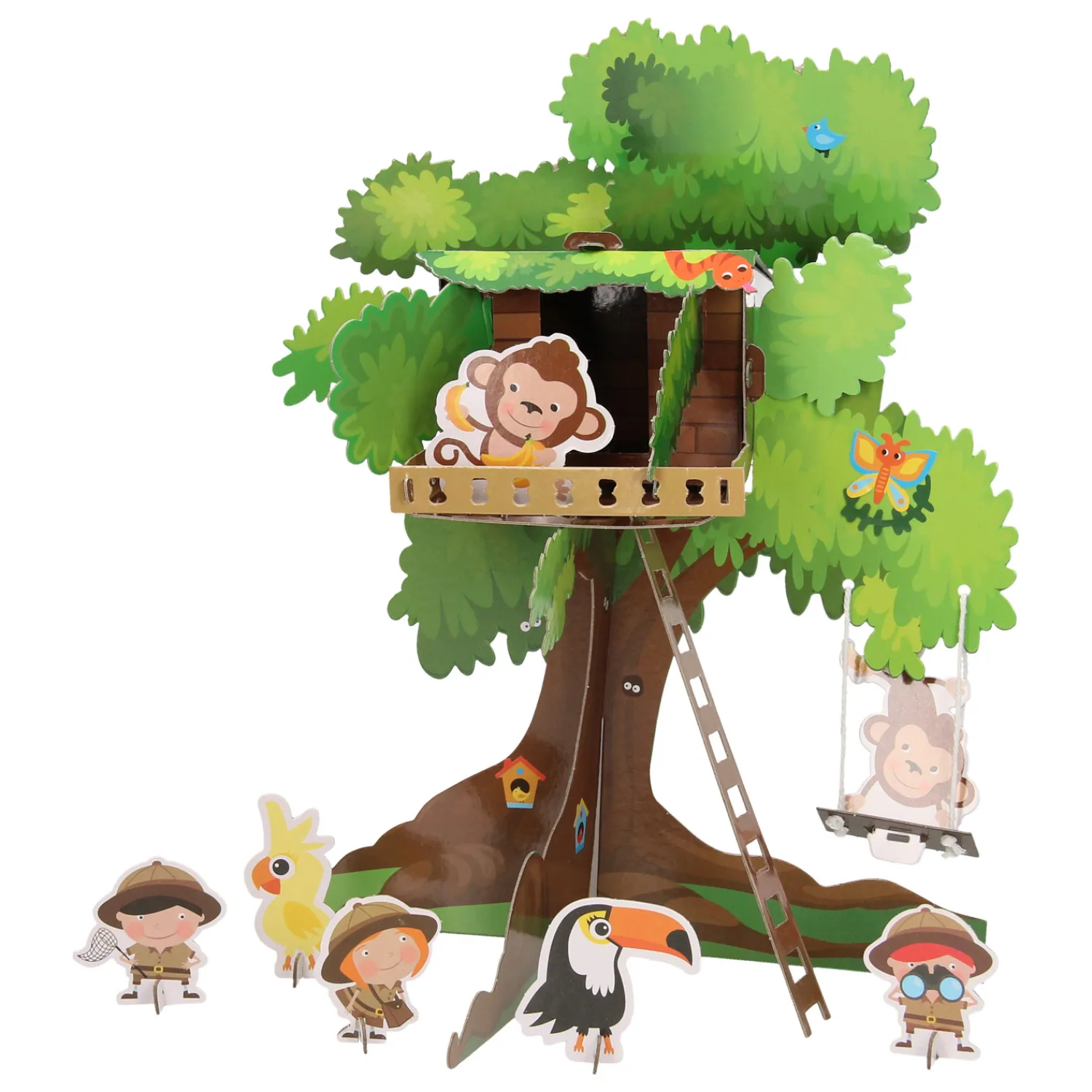 Knutselpakket Boomhut Bouwen-Wins Holland Best