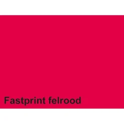 Kopieerpapier Fastprint A4 160gr felrood 50vel>Quantore Online